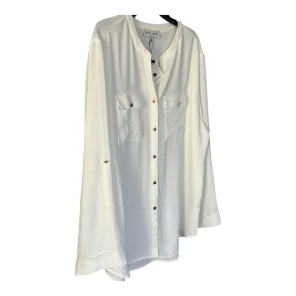 Grand & Greene Ivory Button-Up Shirt - Picture 5 of 7